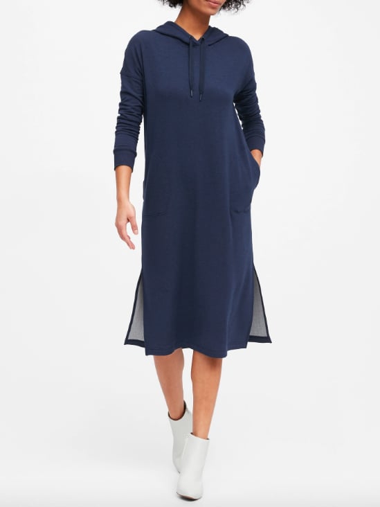 Japan Exclusive Oversized Midi Sweatshirt Dress