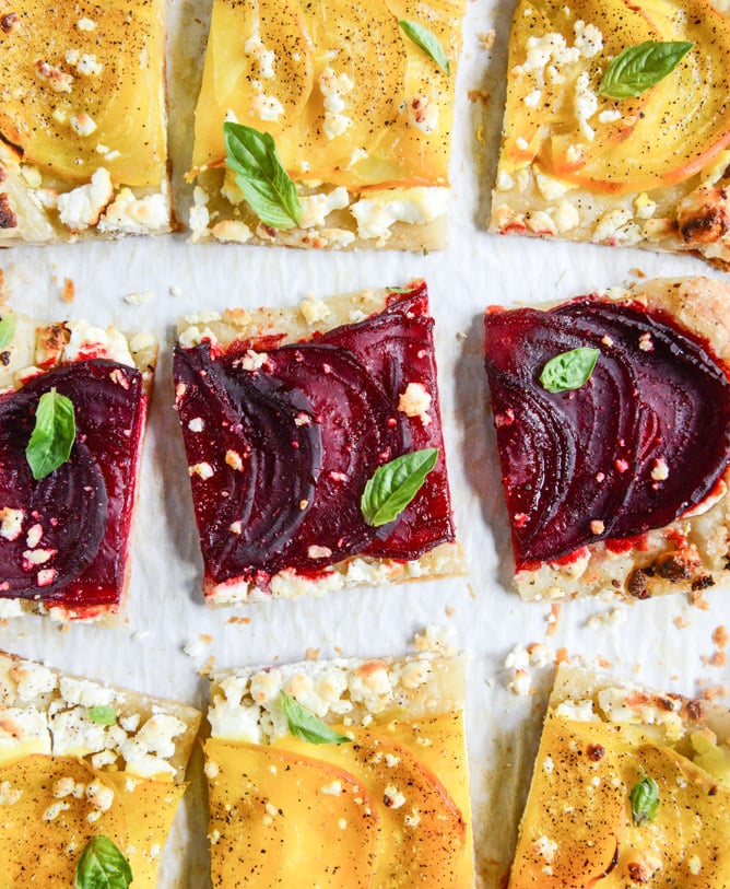 Beet, Honey, and Goat Cheese Tart Recipes Using Puff Pastry