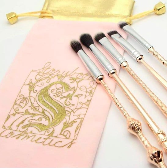 Rose Gold Magic Wand Makeup Brushes