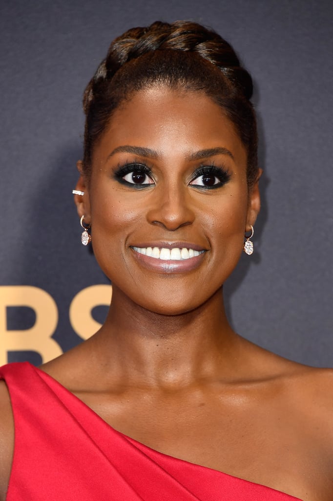 Issa Rae at the 2017 Emmy Awards