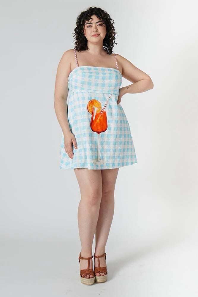 Picnic Print Dress