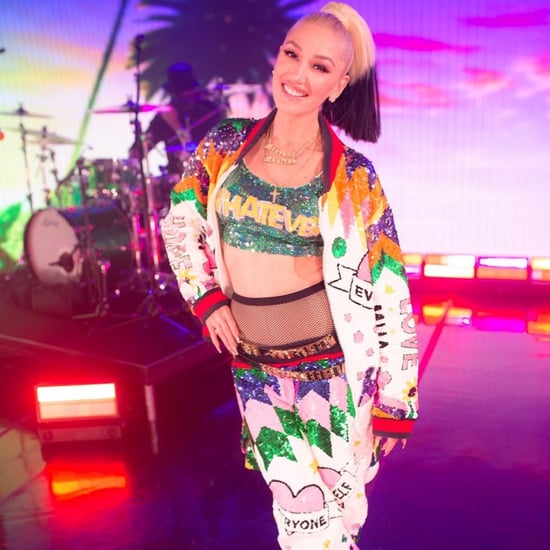 See Gwen Stefani Wearing a Glitter Outfit on the Today Show