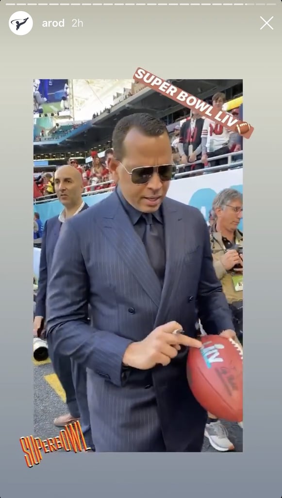 Alex Rodriguez Was So Proud of J Lo at the Super Bowl