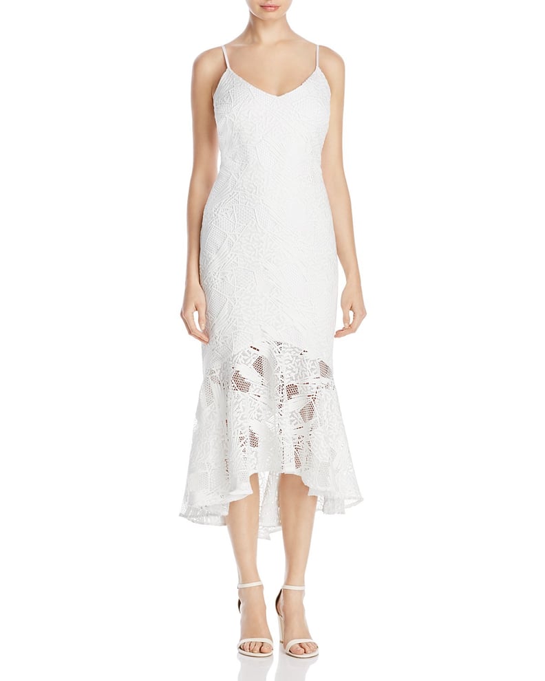 Jennifer Lawrence's Sexy White Slip Dress | POPSUGAR Fashion