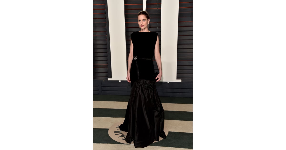 Amanda Peet | Vanity Fair Oscar Party Dresses 2016 | POPSUGAR Fashion ...