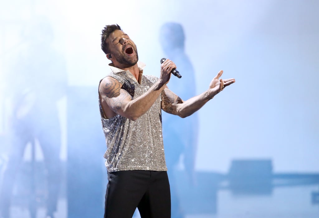 Ricky Martin, Residente, and Bad Bunny at Latin Grammys 2019