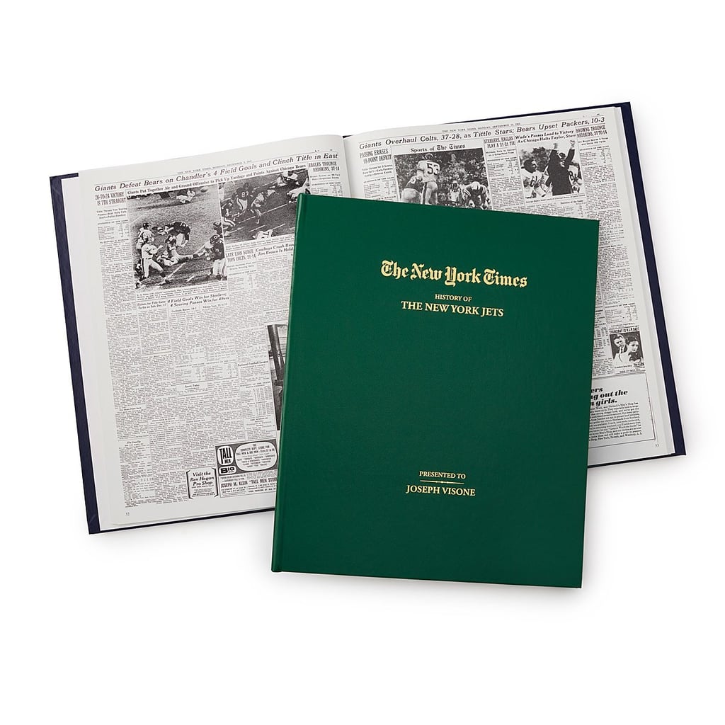 New York Times Custom Football Book
