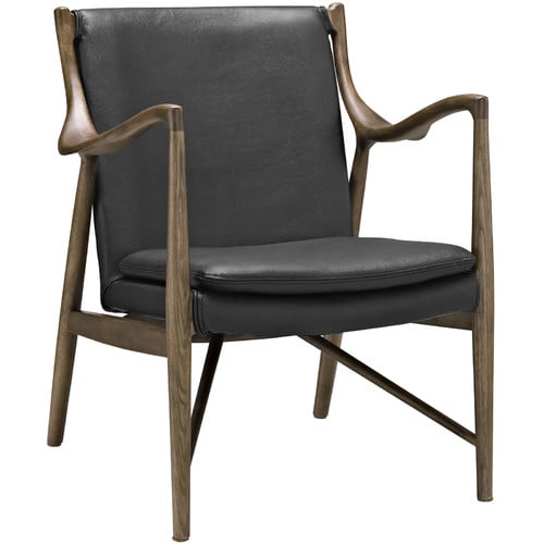 Modway Makeshift Leather Lounge Chair