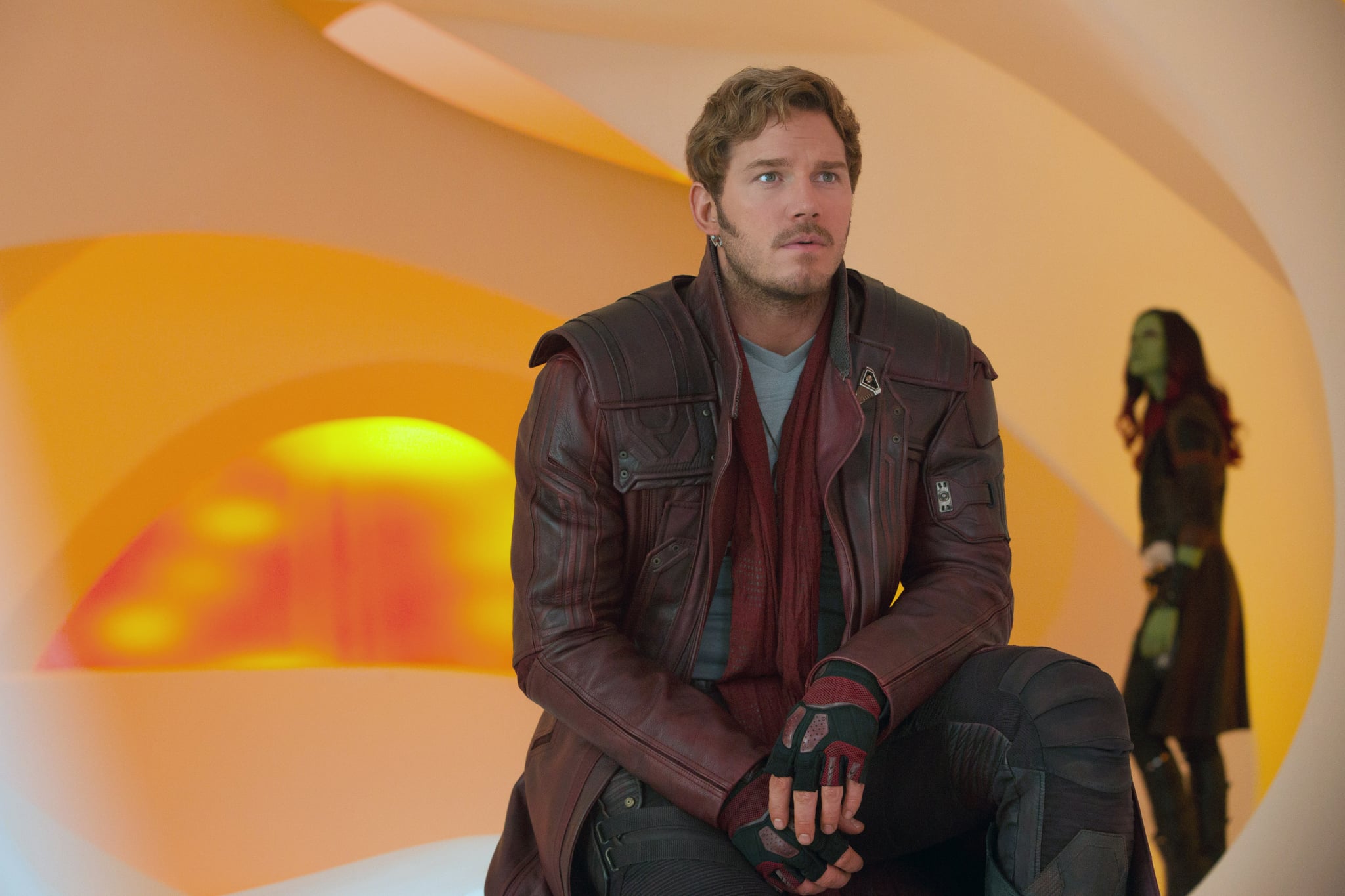 GUARDIANS OF THE GALAXY VOL. 2, Chris Pratt, 2017. ph: Chuck Zlotnick/Walt Disney Studios Motion Pictures/courtesy Everett Collection