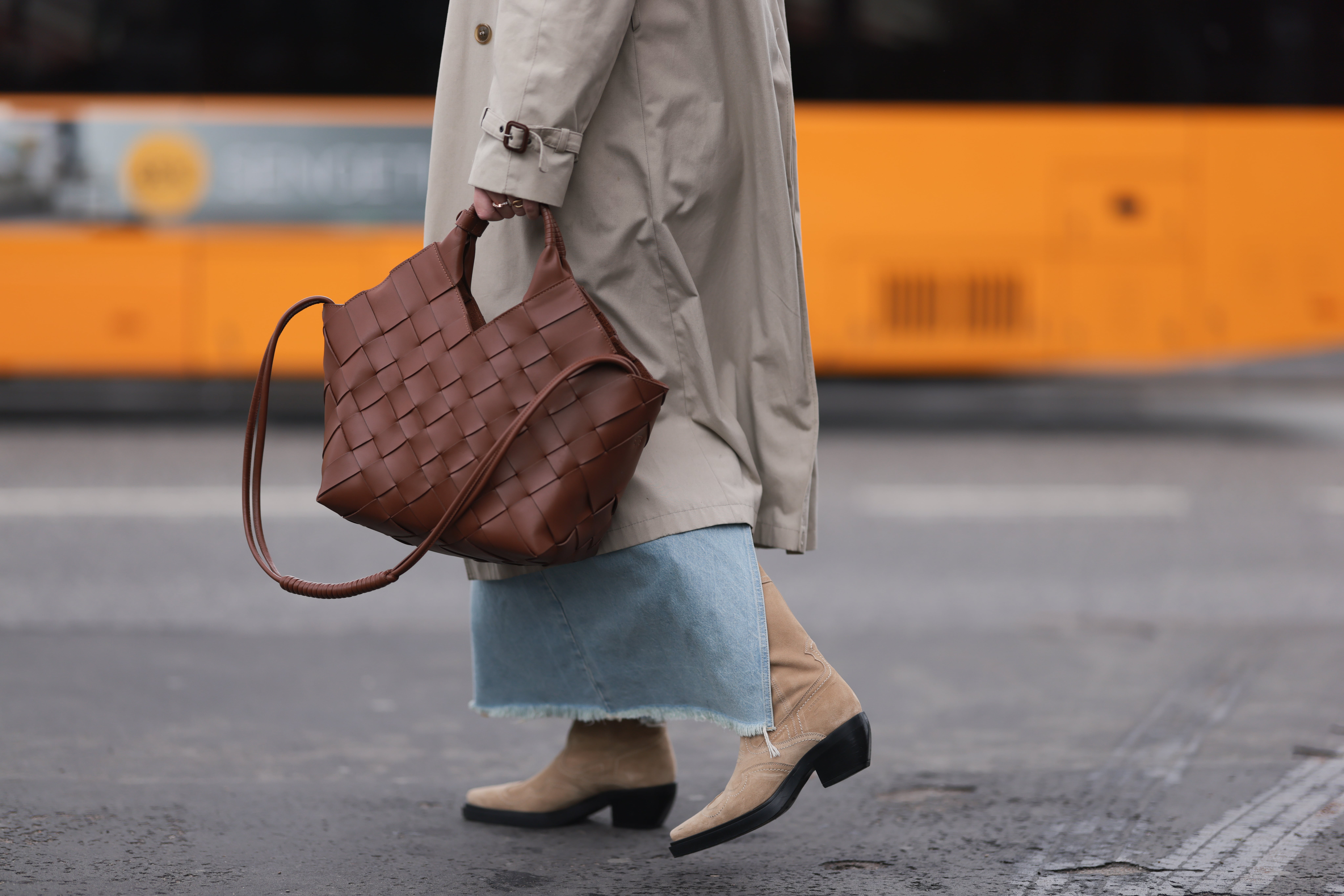 BOSTANTEN Women Leather Handbags Top Handle Satchel Purses Medium