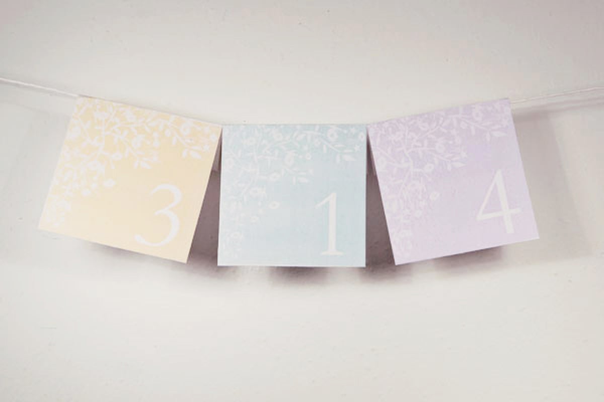 Free Wedding-Table Printables | POPSUGAR Smart Living