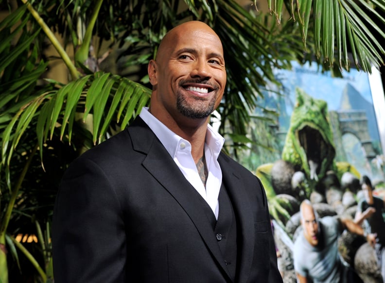 LOS ANGELES, CA - FEBRUARY 02:  Actor Dwayne Johnson arrives at the premiere of Warner Bros. Pictures' 