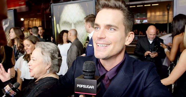 Matt Bomer Interview About American Horror Story Hotel | POPSUGAR Celebrity