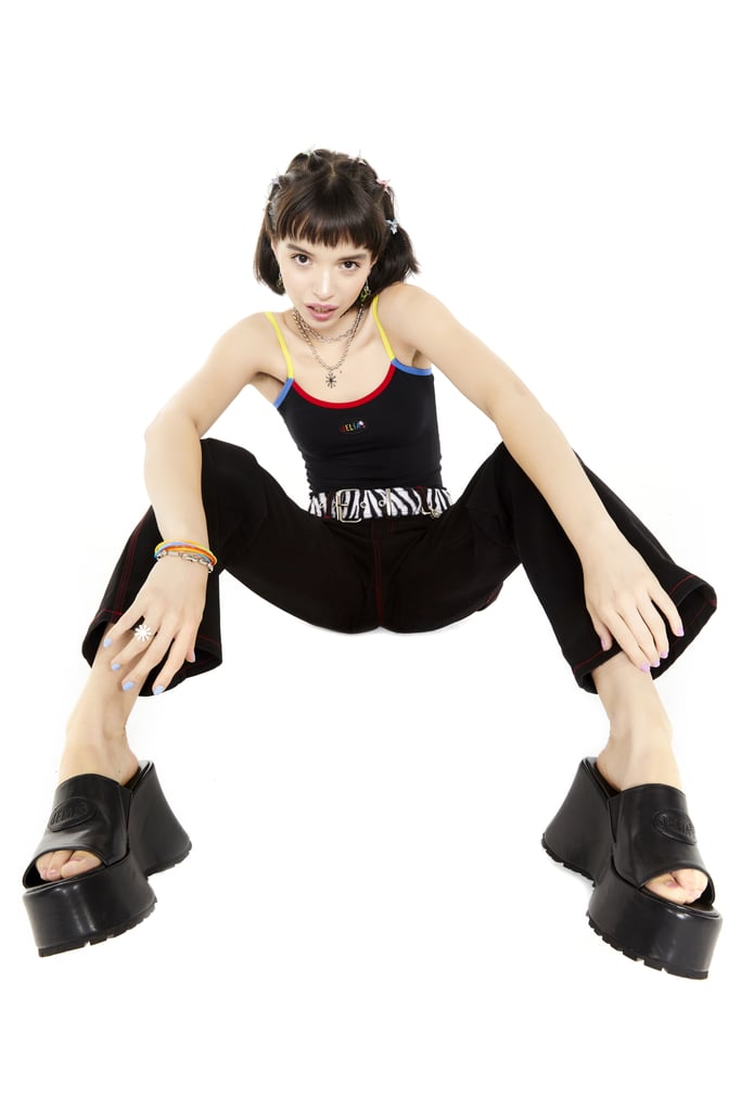 delias platform shoes