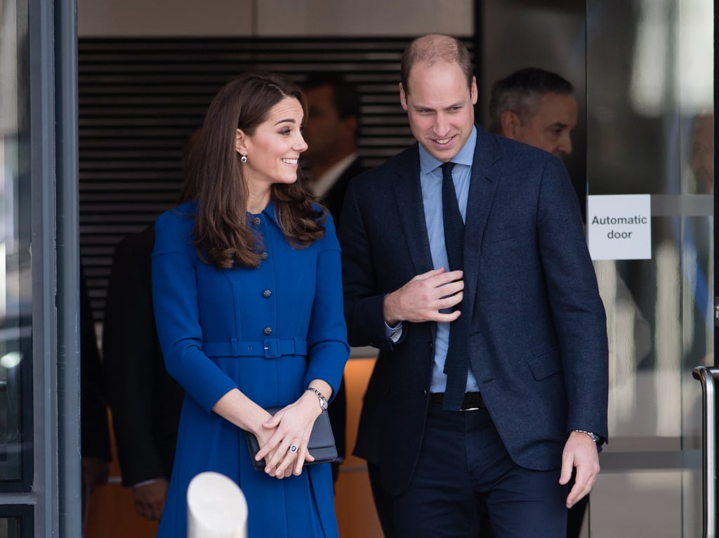 Prince William and Kate Middleton in South Yorkshire 2018