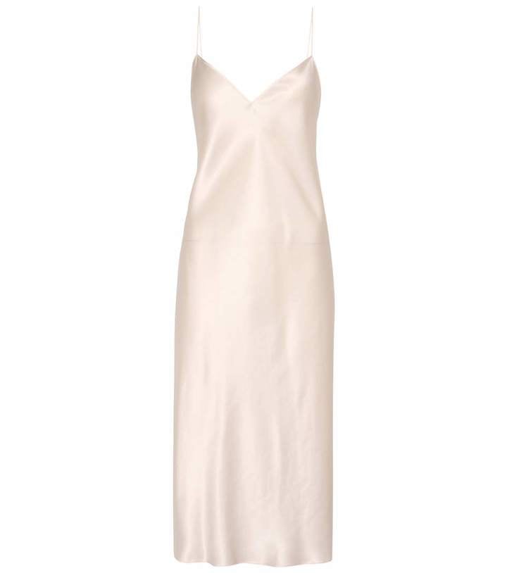 Saint Laurent Silk slip dress ($1,990)