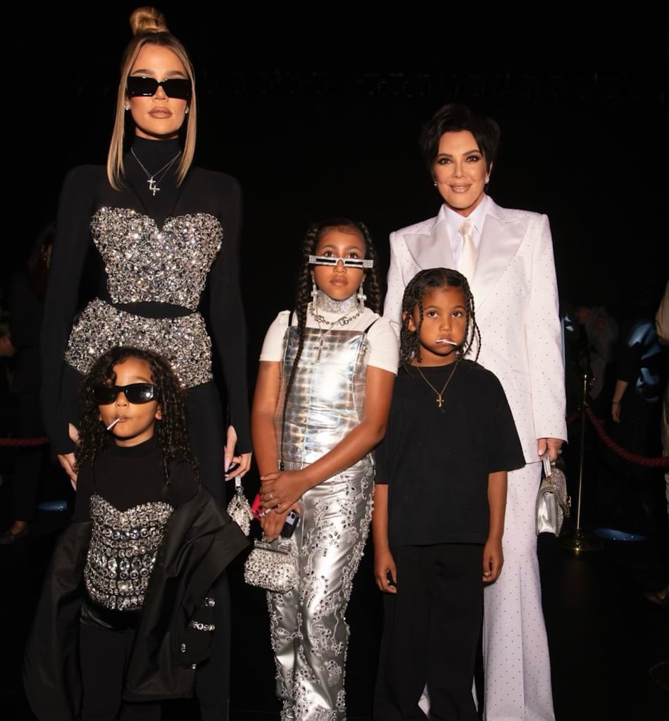 North and Chicago West's Outfits at Milan Fashion Week
