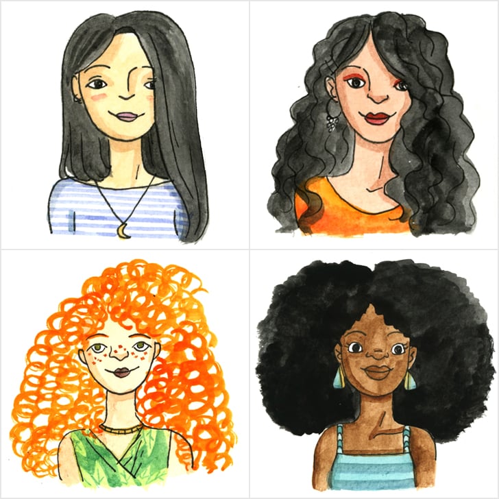 Curly Hair Chart Type