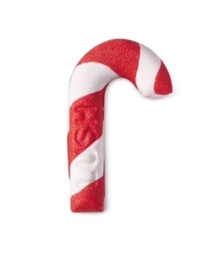 Lush Holiday 2022: Candy Cane Reusable Bubble Bar