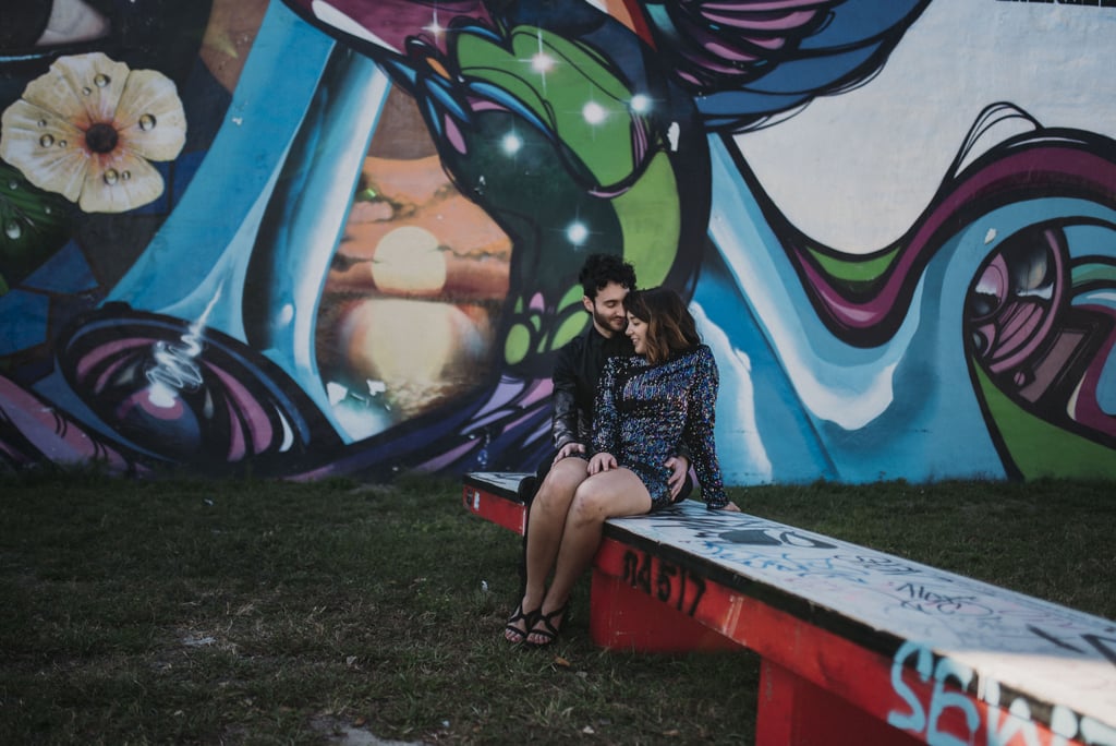 Engagement Photos at Wynwood Walls