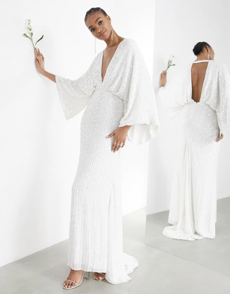 Naomi Osaka Wore a White Sequin ASOS Dress at Laureus Awards | POPSUGAR ...