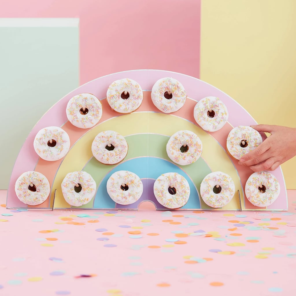 Rainbow Donut Wall Party Decorations
