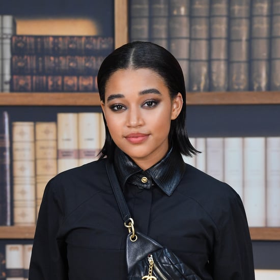 Amandla Stenberg's Blue Braids