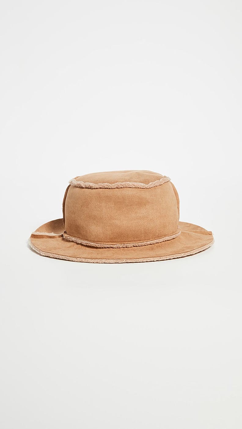 Hat Attack Faux-Shearling Reversible Bucket Hat
