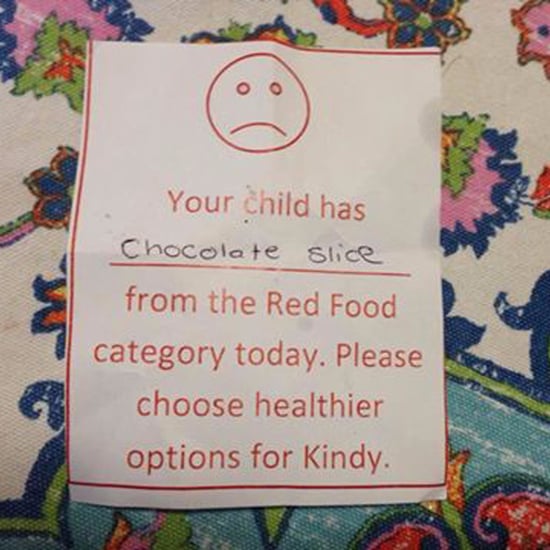 Preschool Sends Mom Note For Packing Chocolate in Lunch