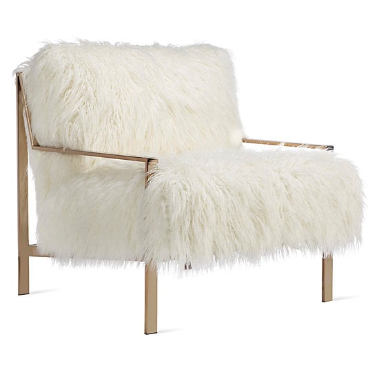 White Walkers: Axel Fur Accent Chair