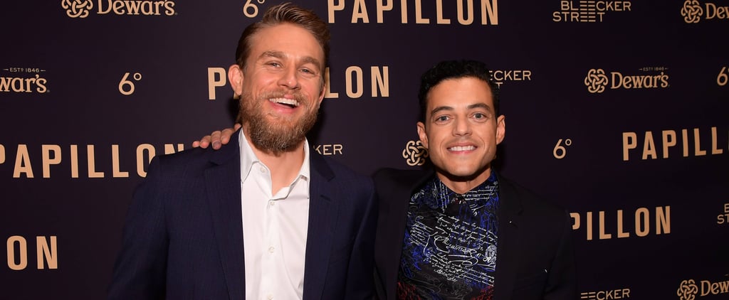 Charlie Hunnam and Rami Malek Crack Up During a Sons of Anarchy vs. Mr. Robot Debate