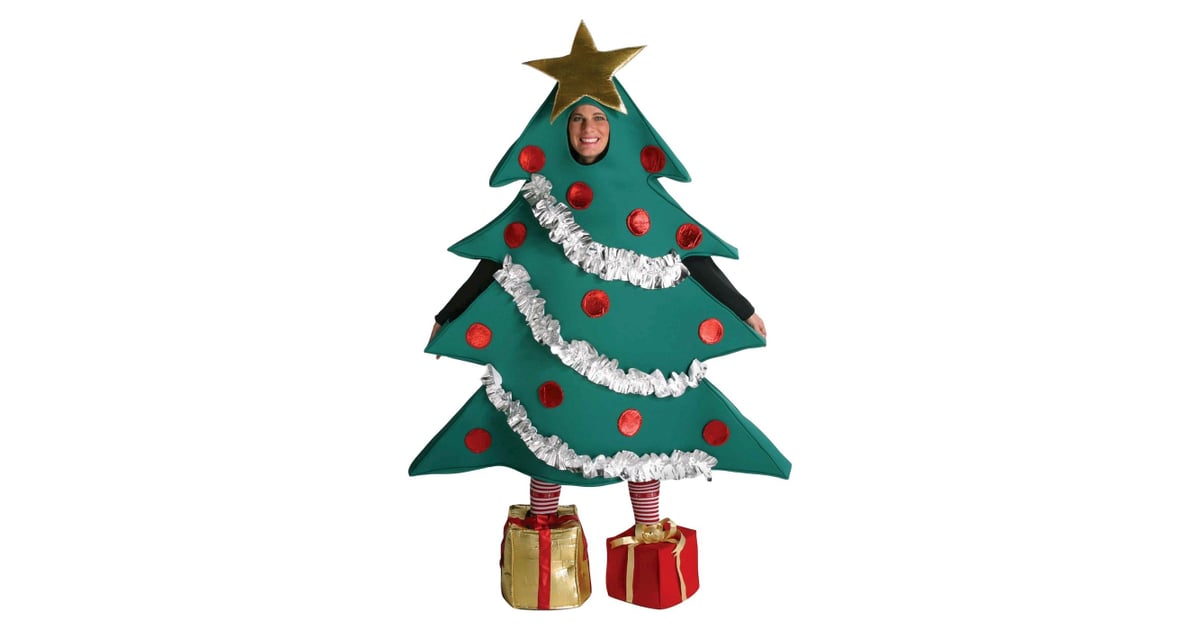 Christmas Tree with Shoe Boxes Adult Costume (79) Wearable Christmas
