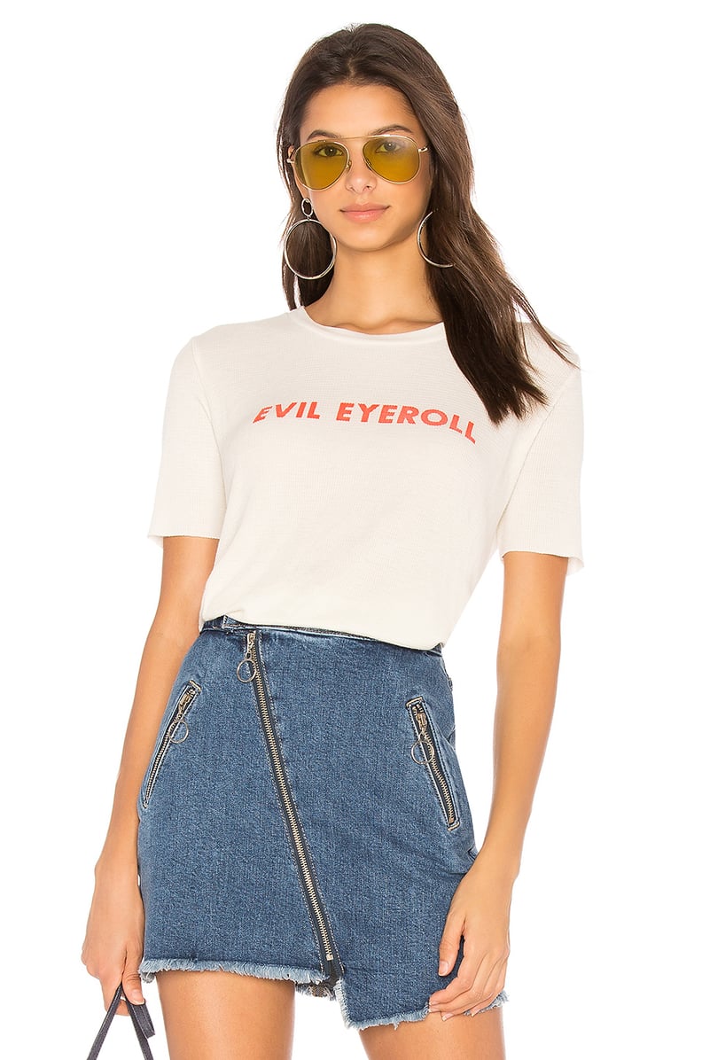 Wildfox Couture Evil Eyeroll Tee