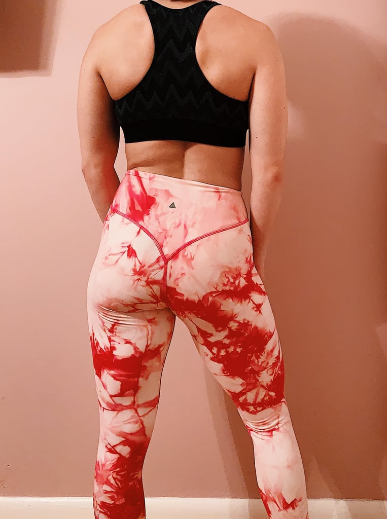 Back of the Tie Dye Hibiscus OG Pant
