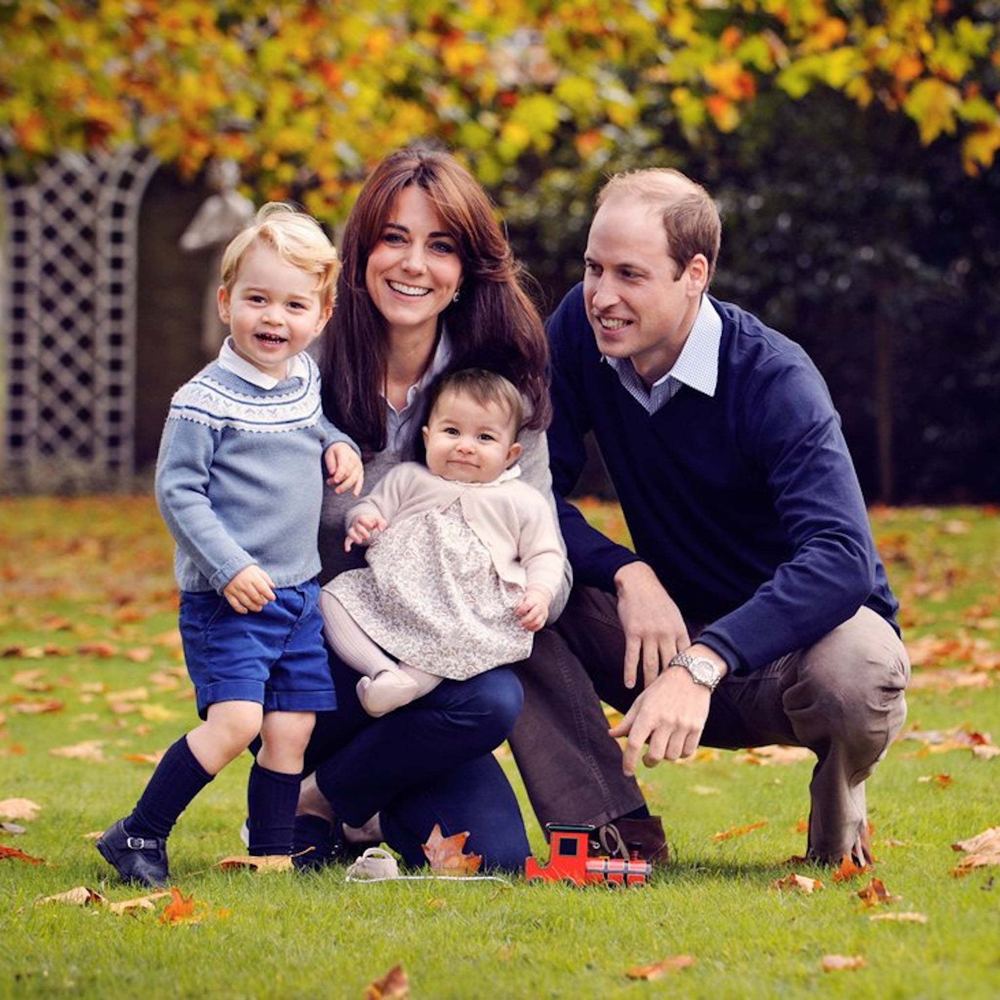 Kate Middleton and Prince William Official Family Portraits POPSUGAR Celebrity