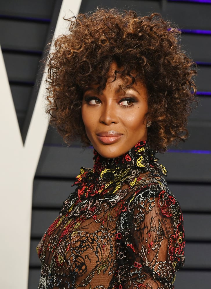 Naomi Campbell's Natural Hair