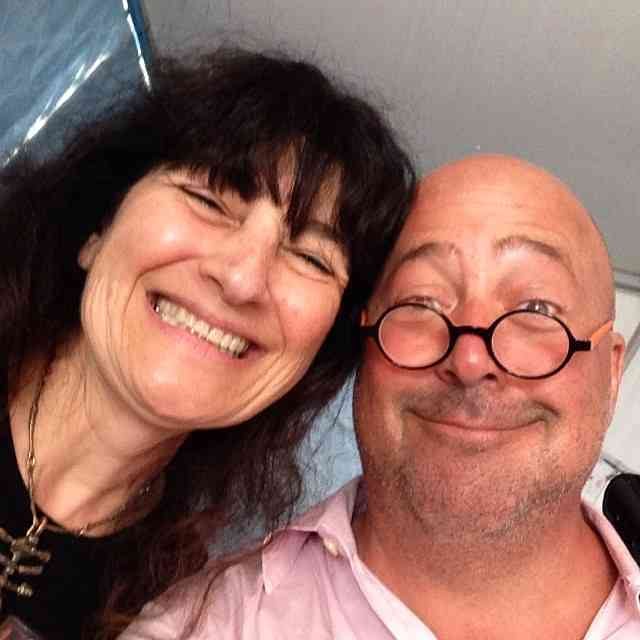 Ruth Reichl and Andrew Zimmern