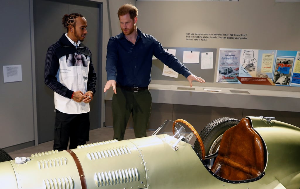 Prince Harry and Lewis Hamilton Open Silverstone Experience