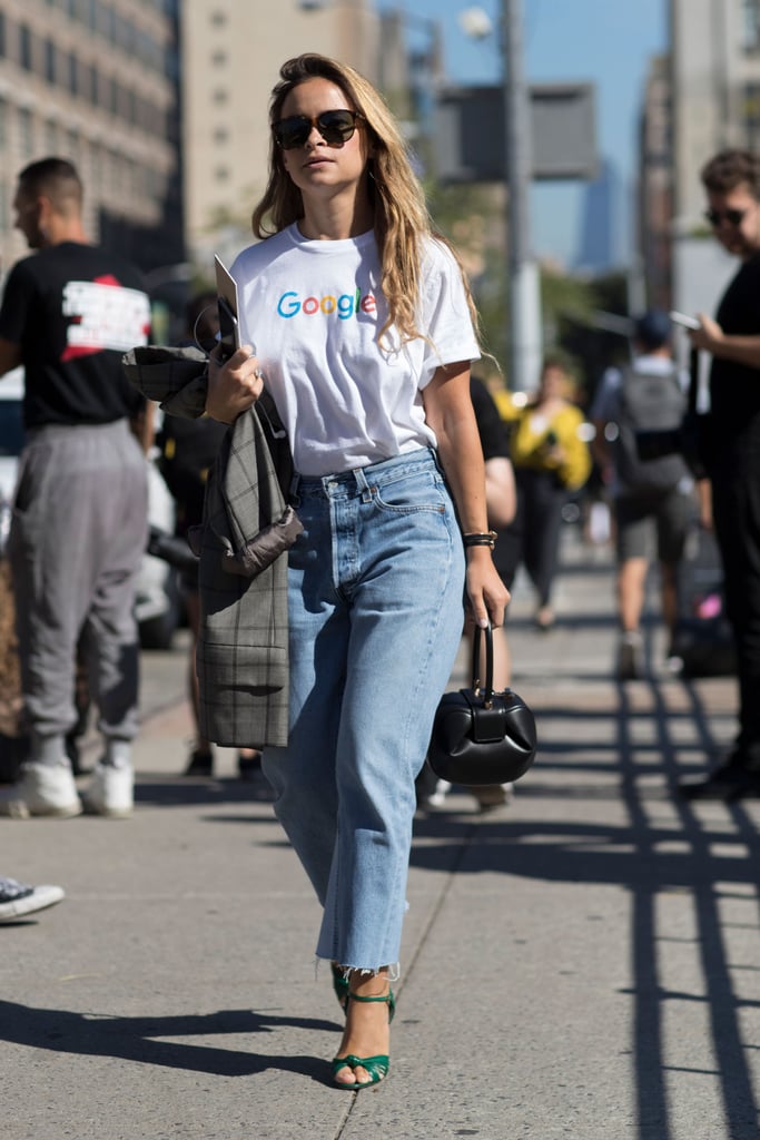 Or Style It With a Loose Boyfriend Pair, Add Colorful Sandals, and Layer With a Blazer