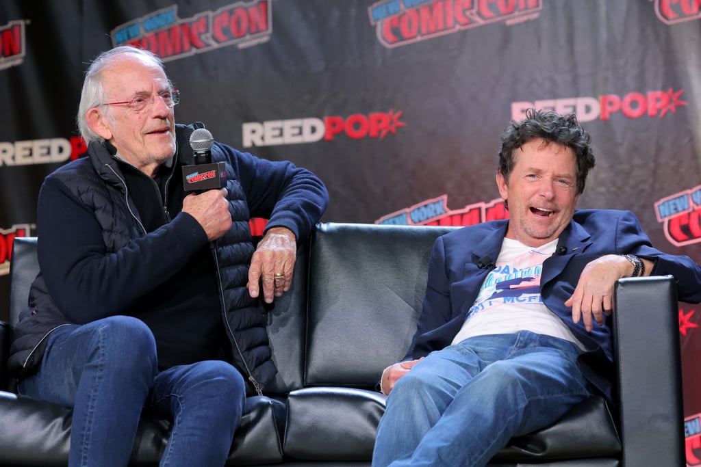 Christopher Lloyd and Michael J. Fox Reunite at Comic Con