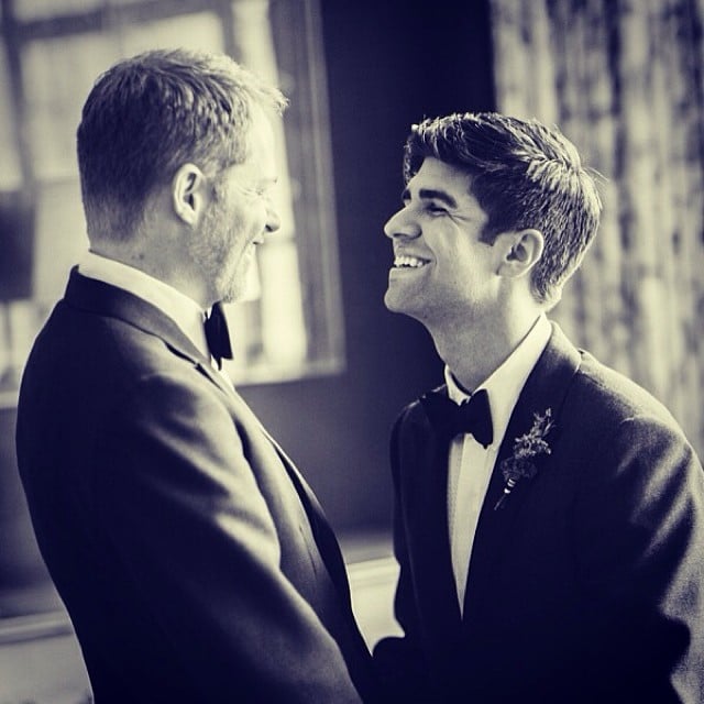 Jesse Tyler Ferguson celebrated the special day with a #FlashbackFriday post of his wedding in 2013.
Source: Instagram user jessetyler