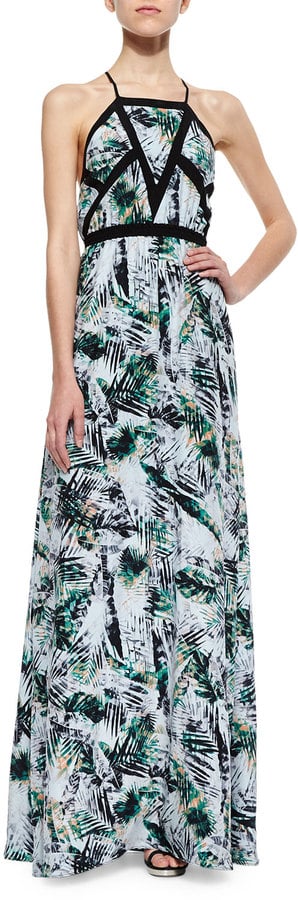 Parker Sams Tropical-Print Maxi Dress, Freshwater Amazon ($297)