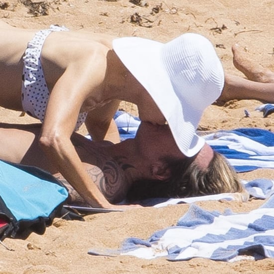 Nicole Kidman and Keith Urban Kissing on the Beach Dec. 2018