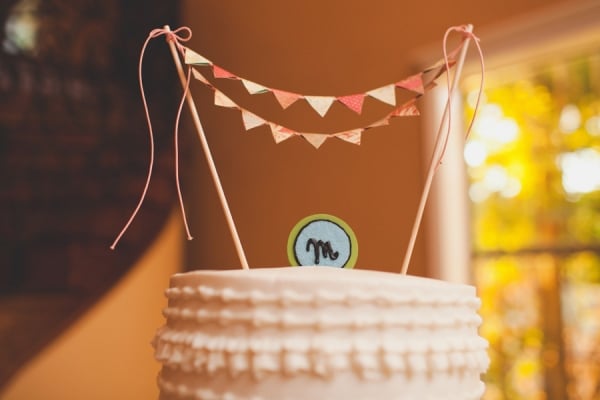 As Cake Topper Bunting