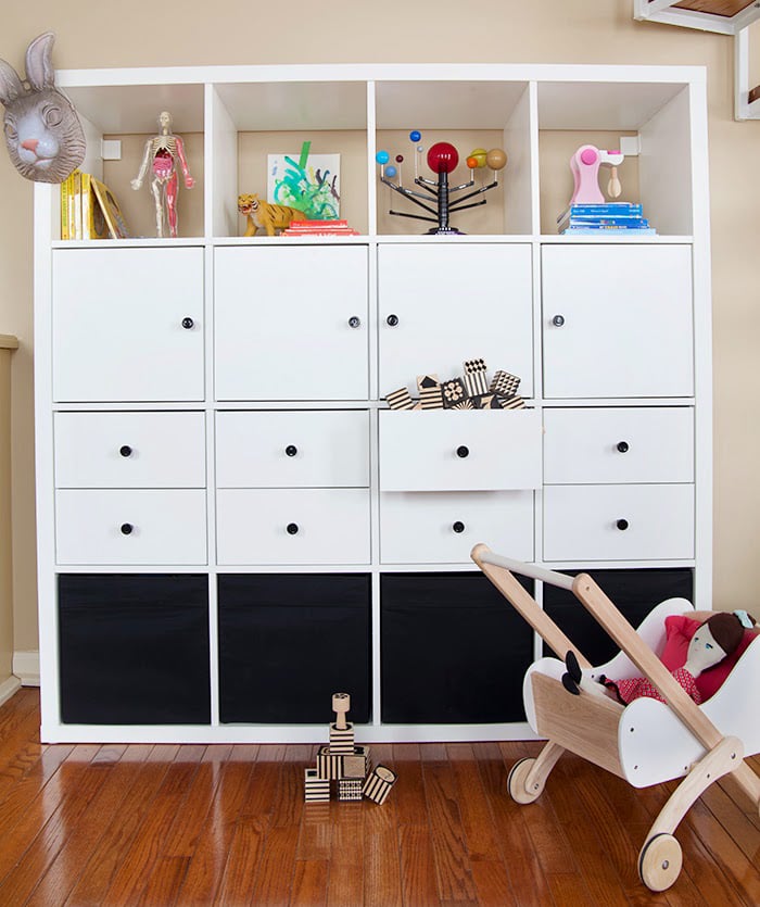 A Kallax Bookshelf From IKEA Best Home Organizing Products For