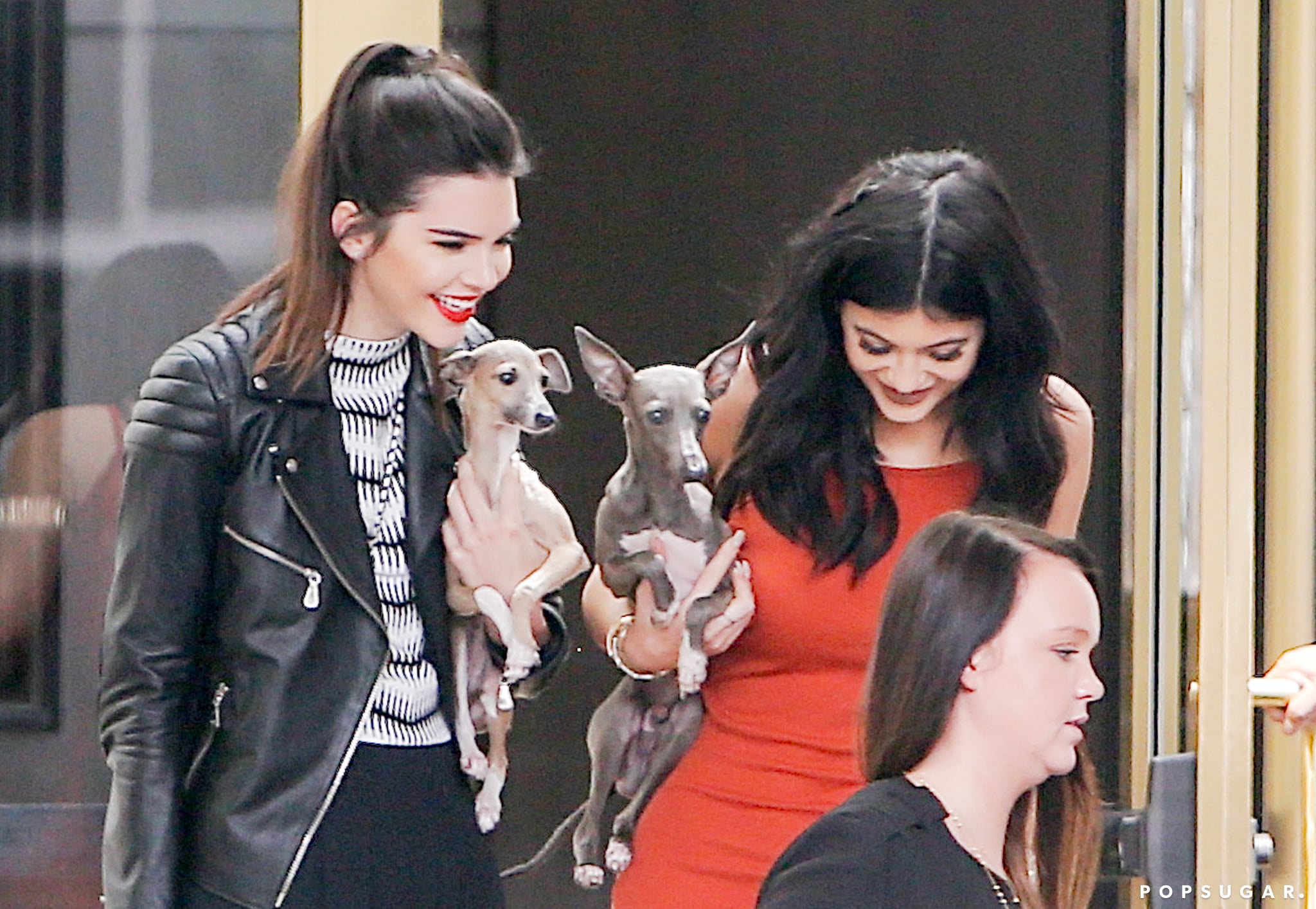 Kendall And Kylie Jenner At Topshop Collection Launch Popsugar Celebrity