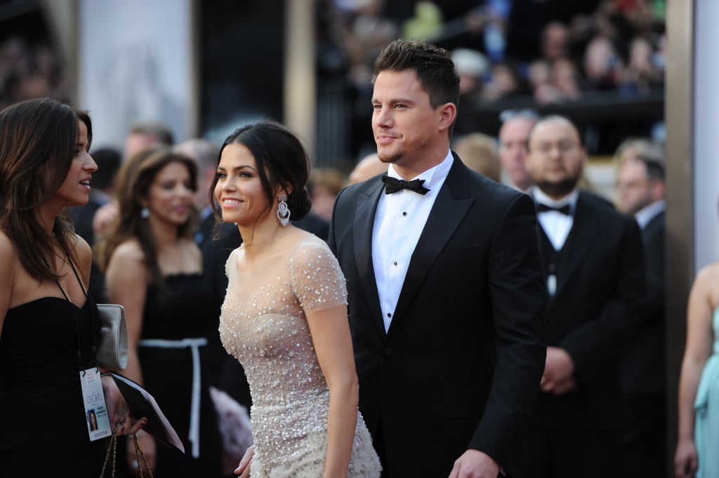 Channing Tatum and Jenna Dewan at the Oscars 2014