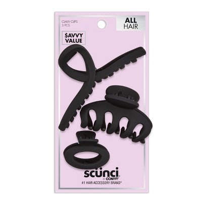 Scünci Assorted Styles Claw Clips