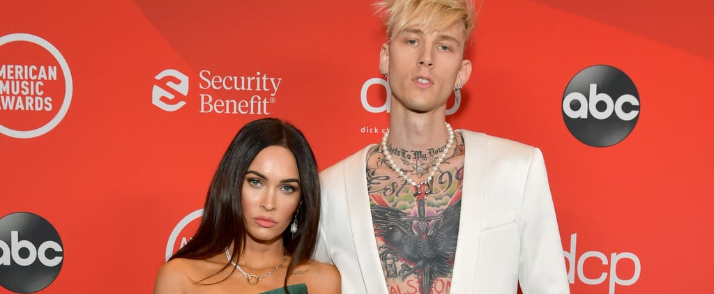 Megan Fox and Machine Gun Kelly's Matching Nail Art at AMAs