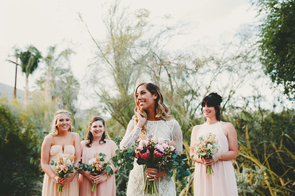 Trendy Palm Springs Wedding
